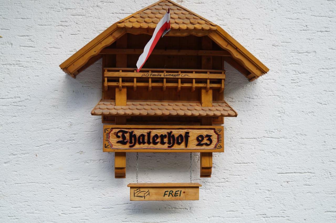 Ferienwohnung Thalerhof Sankt Lorenzen Exterior foto